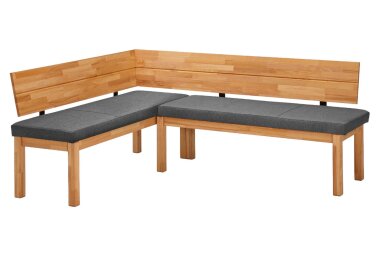 Eckbank Damita aus Massivholz 155 x 194 x 84...