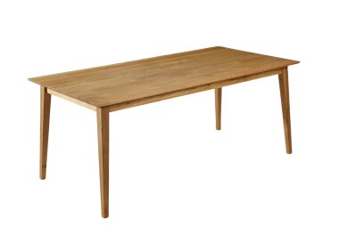 Tischgruppe Massivholz Dahlia Essgruppe massiv Holz Wildeiche geölt 12008