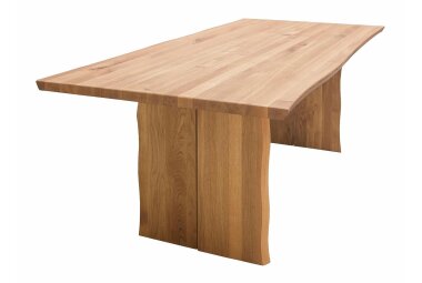 Eckbankgruppe Massivholz Daliunda Tischgruppe massiv Holz Wildeiche 12023