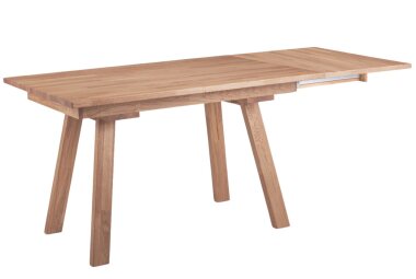 Eckbankgruppe Massivholz Danila Essgruppe massiv Holz Wildeiche/Braun 12053