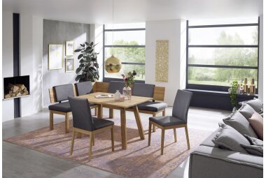 Eckbankgruppe Massivholz Danni Essgruppe massiv Holz...