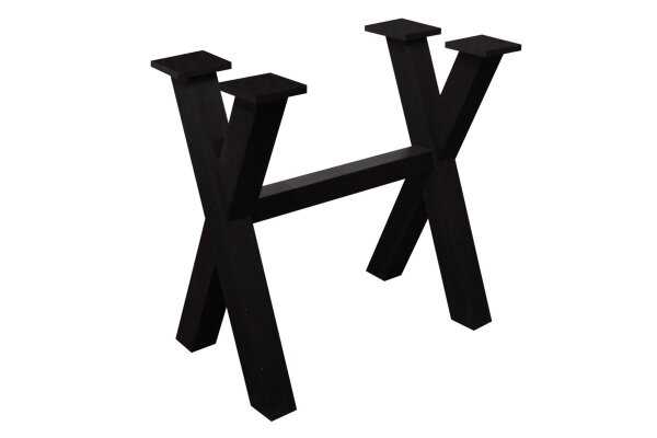 Tischgestell  106 x 102 x 51  schwarzstahl 13023