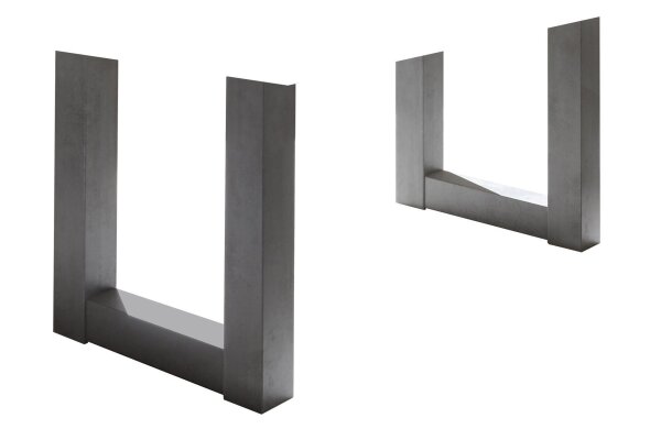 Tischgestell ausziehbar  115 x 73 x 56  graphit 13063