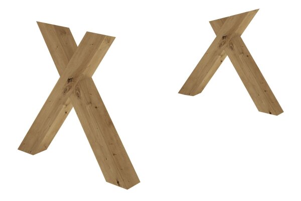 Tischgestell  68 x 71 x 9  asteiche 13071