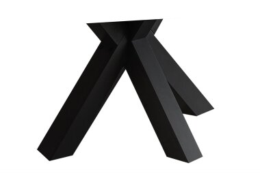 Tischgestell ausziehbar  81 x 75 x 72  schwarzstahl,...