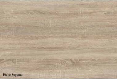 Esszimmertisch Eila 8 140 x 90 x 75 Esstisch Schwarzstahl/Eiche Sägerau 13378