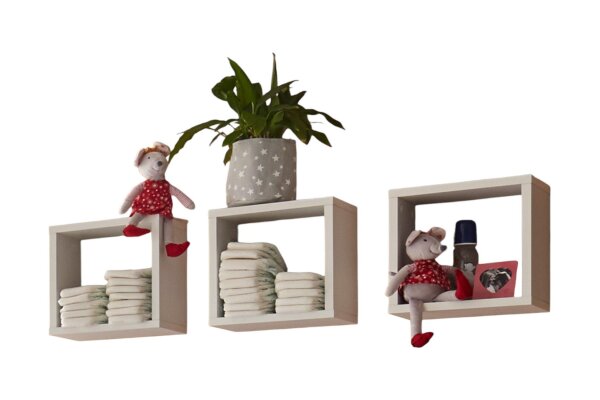 Hängeregal  Ebony 29 x 20 x 29 Wandregal Anderson...