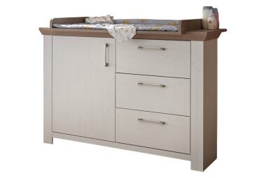 Wickelkommode  Ebony 117 x 44/71 x 92/99 Wickeltisch...