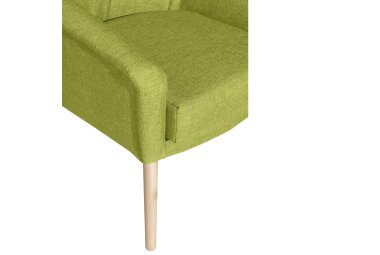 Sessel Kachka Bezug Flachgewebe Buche natur / apfel 21033