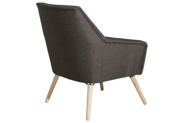 Sessel Kachka Bezug Flachgewebe Buche natur / braun 21035