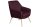 Sessel Kachka Bezug Flachgewebe Buche natur / burgund 21036
