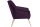 Sessel Kachka Bezug Samtvelour Buche natur / purple 21054