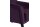 Sessel Kachka Bezug Samtvelour Buche schwarz / purple 21067