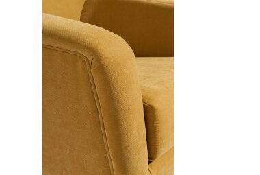 Sessel Kachka Bezug Veloursstoff Buche natur / mais 21080