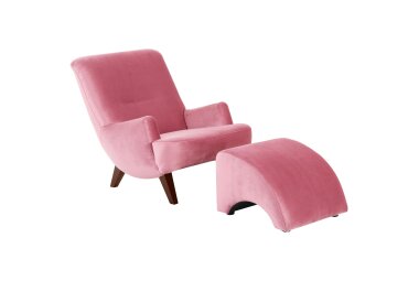 Sessel Kajsa 71x80x101 Bezug Samtvelours Buche...