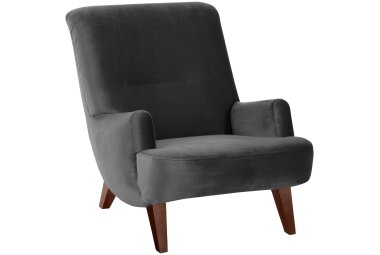 Sessel Kajsa 71x80x101 Bezug Samtvelours Buche...