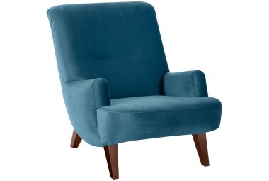 Sessel Kajsa 71x80x101 Bezug Samtvelours Buche...