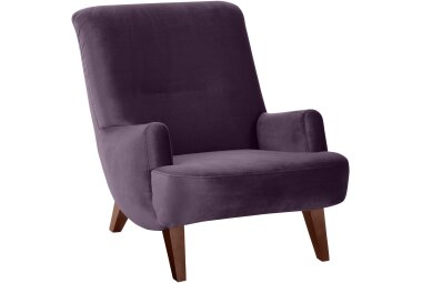 Sessel Kajsa 71x80x101 Bezug Samtvelours Buche...