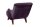 Sessel Kajsa 71x80x101 Bezug Samtvelours Buche nussbaum/purple