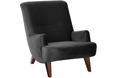 Sessel Kajsa 71x80x101 Bezug Samtvelours Buche...