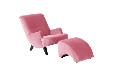 Sessel Kajsa 71x80x101 Bezug Samtvelours Buche...