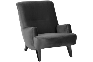 Sessel Kajsa 71x80x101 Bezug Samtvelours Buche...