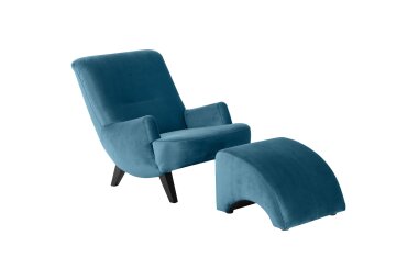 Sessel Kajsa 71x80x101 Bezug Samtvelours Buche...