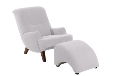 Sessel Kajsa 71x80x101 Bezug Veloursstoff Buche...