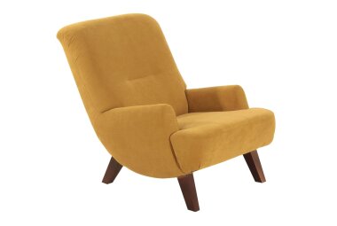 Sessel Kajsa 71x80x101 Bezug Veloursstoff Buche...