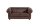 Sofa 2-Sitzer Kalea Bezug Wischleder Buche nussbaum dunkel / braun 21370