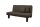 Faltsofa Kalomira Bezug Flachgewebe Metall schwarz / braun 21488