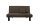 Faltsofa Kalomira Bezug Flachgewebe Metall schwarz / braun 21488