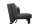 Faltsofa Kalomira Bezug Flachgewebe Metall schwarz / graphit 21508