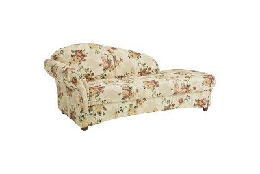 Recamiere Armlehne links Kama Bezug Flachgewebe Buche nussbaum dunkel / multi 21513