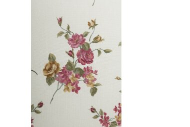 Sofa 2-Sitzer Kama Bezug Flachgewebe Buche nussbaum dunkel / beige 21531