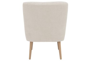 Sessel Kamle Bezug Flachgewebe Buche natur / beige 21640