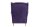 Ohrensessel Karlen Bezug Veloursstoff Buche natur / violett 22059