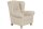 Ohrenbackensessel Kasha Bezug Kunstleder Buche natur / beige 22287