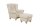 Ohrenbackensessel Kasha Bezug Kunstleder Buche natur / beige 22287