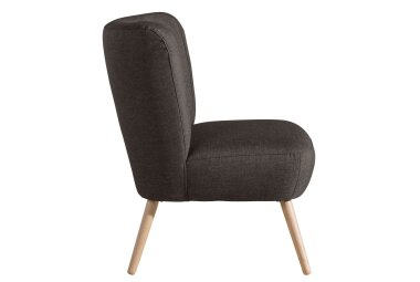 Sessel Kassi Bezug Flachgewebe Buche natur / braun 22346