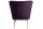 Sessel Kassi Bezug Samtvelours Buche natur / purple 22362