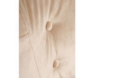 Sessel Kassi Bezug Samtvelours Buche natur / sand 22366