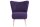Sessel Kathy Bezug Veloursstoff Buche natur / violett 22651
