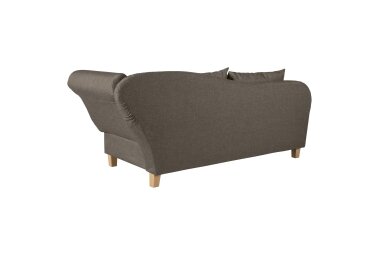 Recamiere mit Armteil rechts klappbar Katia Bezug Flachgewebe Buche natur / sahara 22669