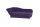Recamiere mit Armteil links klappbar Katia Bezug Veloursstoff Buche natur / violett 22695