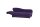 Recamiere mit Armteil links klappbar Katia Bezug Veloursstoff Buche natur / violett 22695