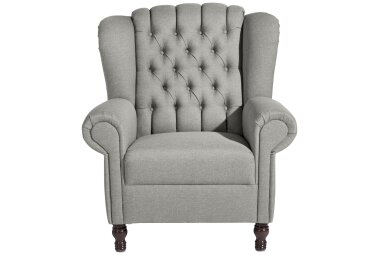 Ohrenbackensessel Katreen Bezug Flachgewebe Buche...