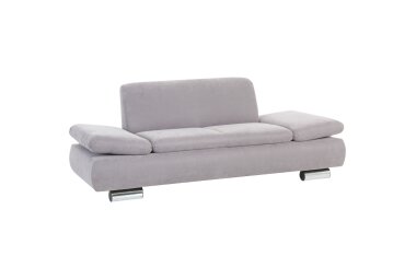 Sofa 2-Sitzer Kaye Bezug Veloursstoff Metallfu&szlig;...