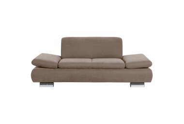 Sofa 2-Sitzer Kaye Bezug Veloursstoff Metallfu&szlig;...