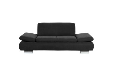 Sofa 2-Sitzer Kaye Bezug Veloursstoff Metallfu&szlig;...